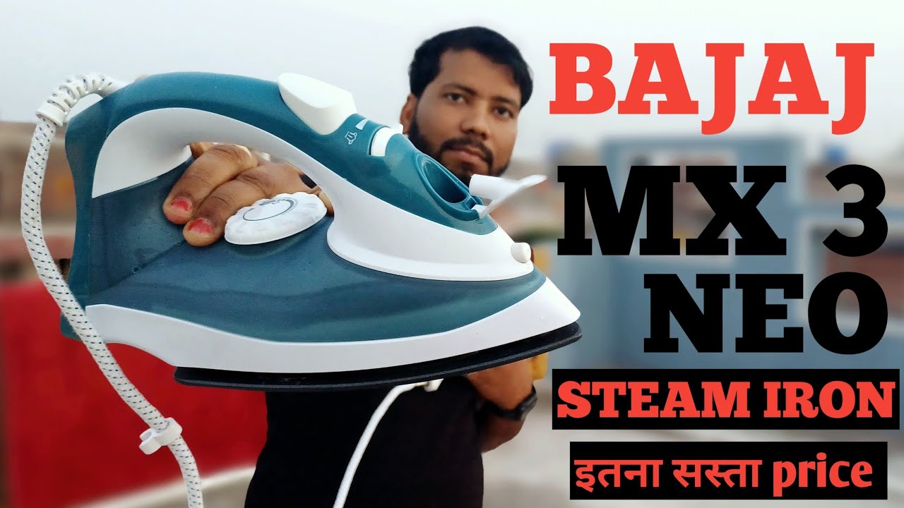 BAJAJ MX 3 NEO PRESS STEAM  IRON UNDER 800RS //FULL REVIEWED  IN HINDI