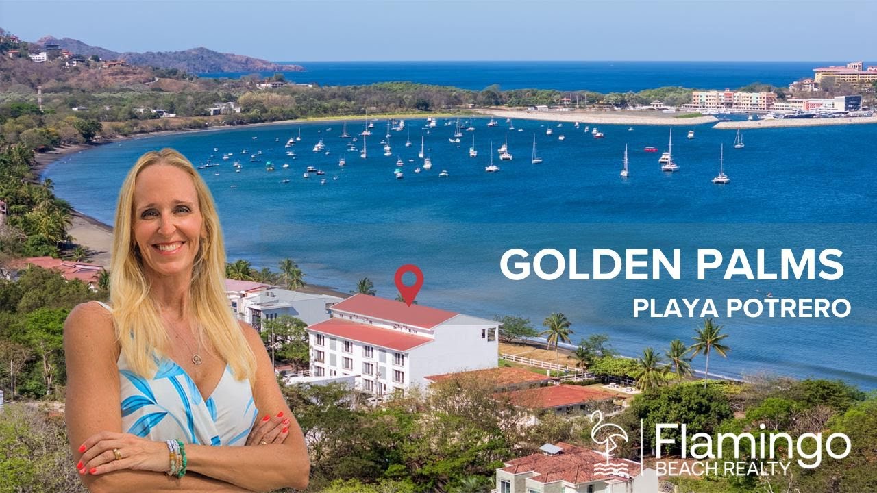 *SOLD* Golden Palms 4, Ground Floor, 2 Bed | Titled Beachfront Bliss Playa Potrero - $600k
