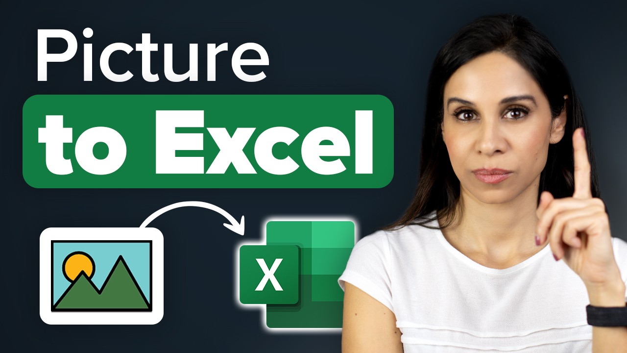 Импорт данных из изображения в Excel Desktop | Преобразование изображения в данные