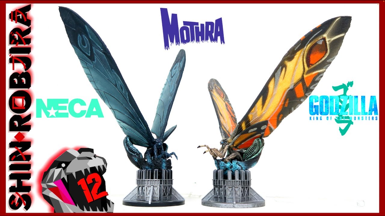 NECA: Mothra (2019) + Poster Color Version | Double Review