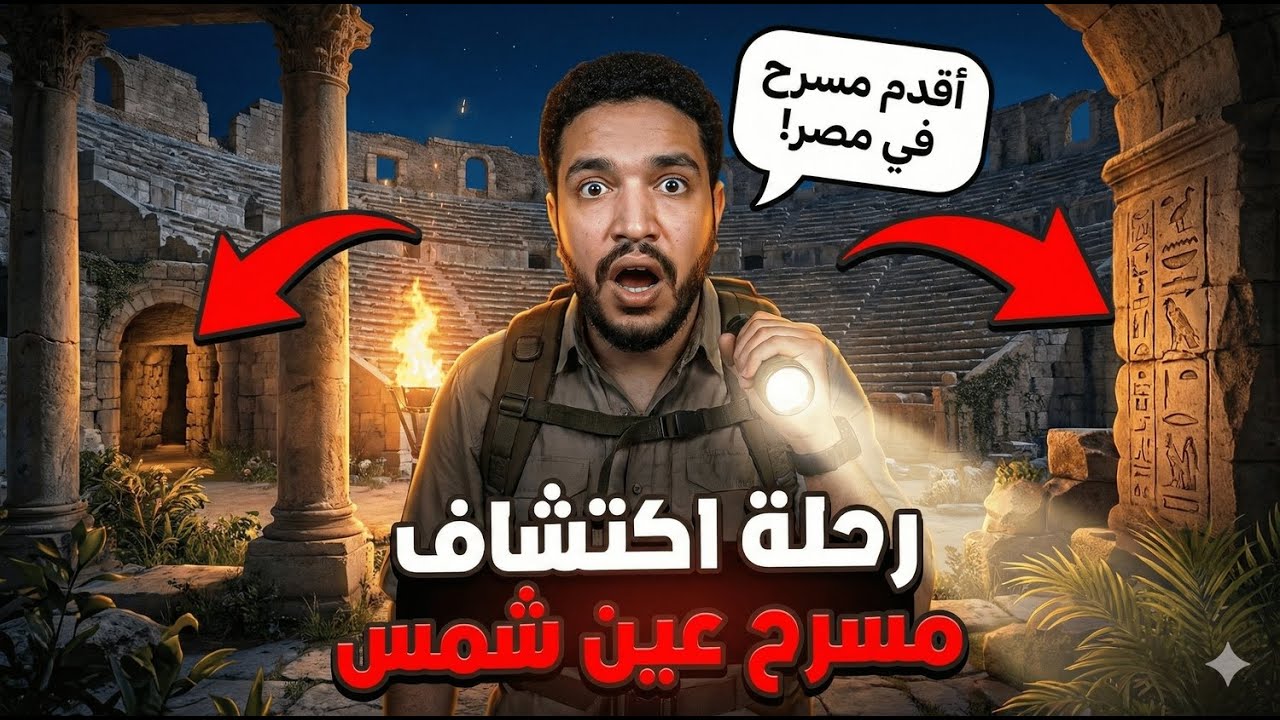رحلة اكتشاف مسرح عين شمس!!