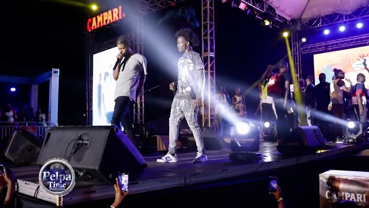 SHOCKING! Valiant, Jahshii, SKIPPA, POLICE Stop SKENG Live Performance - Jahshii almost FALLS!**