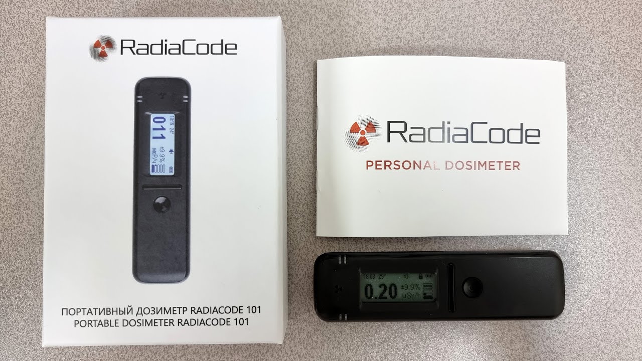 RadiaCode 101 - Quick look at hand held spectrometer