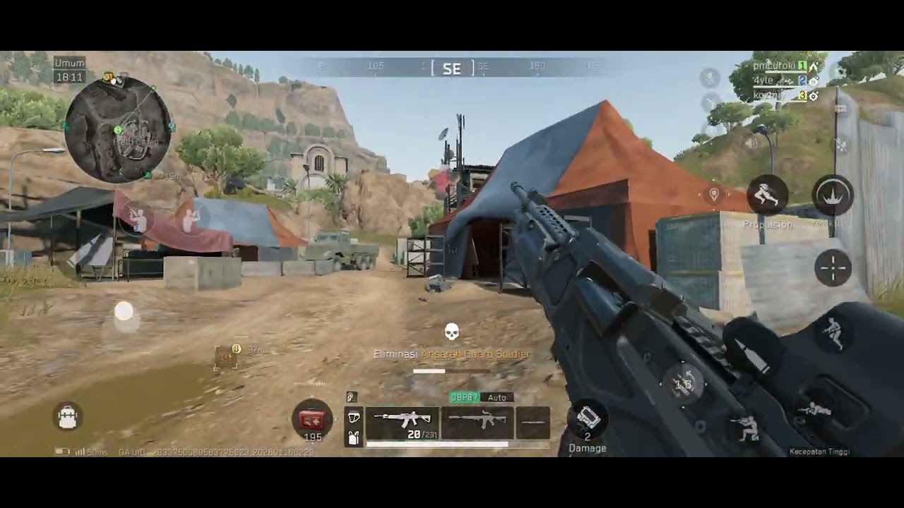 Cheap LMG QJB 201  gameplay Delta force mobile.