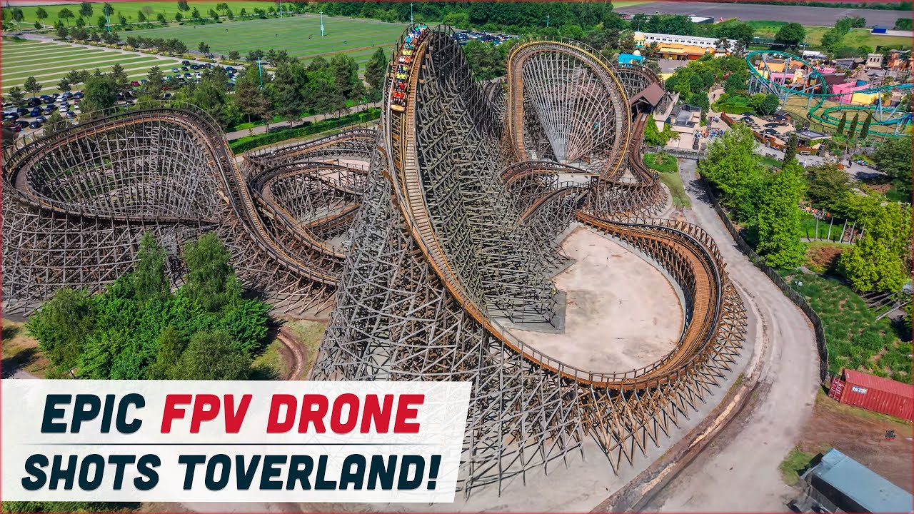 Cinematic FPV Drone Tour over Toverland! (2025) |  Breathtaking 4K Drone Aerial Views