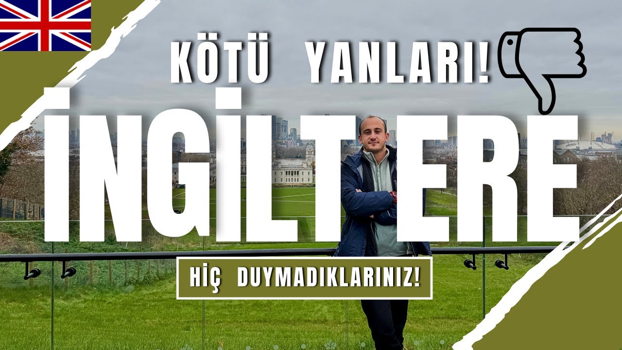İngiltere'de Yaşamak ÇOK MU ZOR? | PAHALILIK, KAPKAÇ, TÜM SORUNLAR!