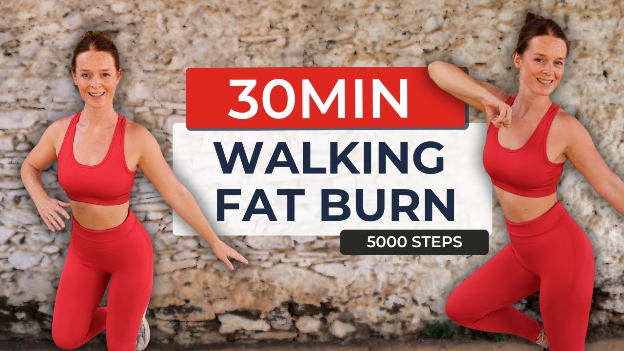 5000 STEPS IN 30 MIN | Walking Fat Burn | Workout to the Beat |Fun & Sweaty, No Repeat