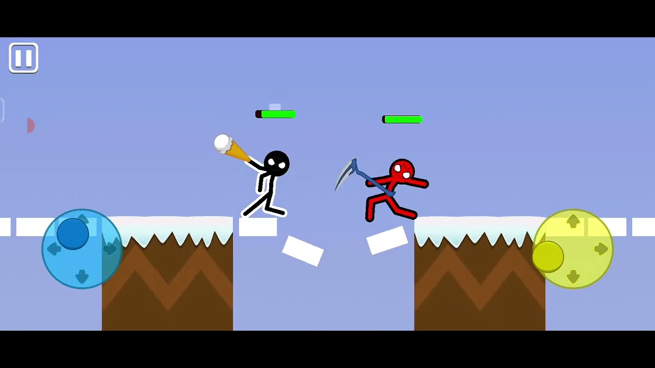 Stickman fight with losers 