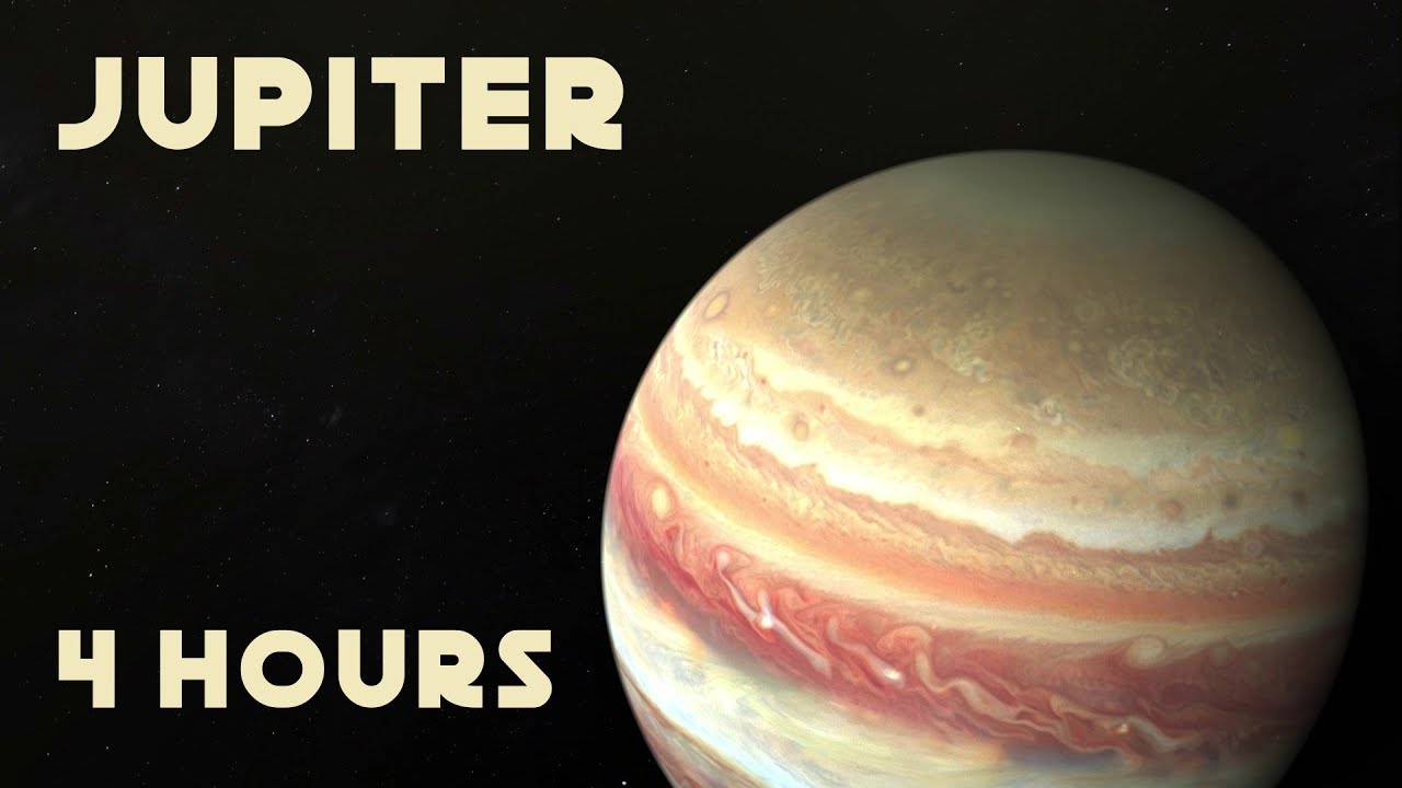 Sound of Jupiter | 4 Hours of Space Ambient Sounds
