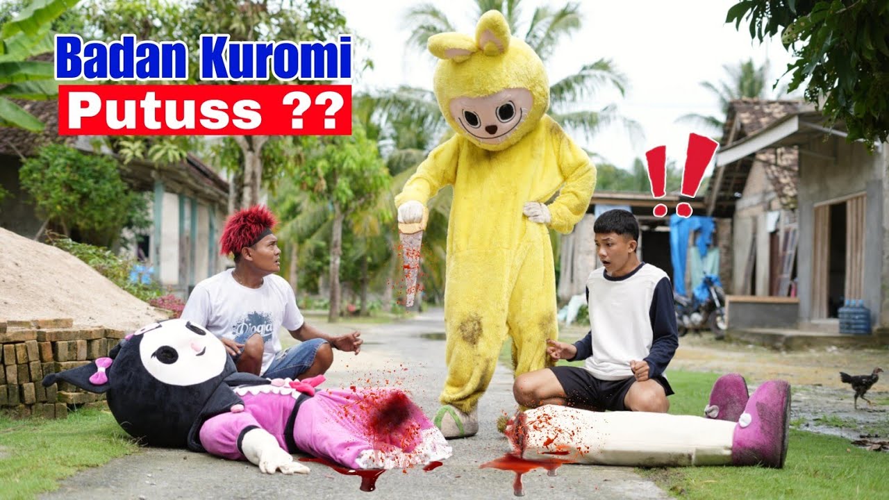 KASIAN BANGET !! BADAN KUROMI PUTU5 KARENA LABUBU
