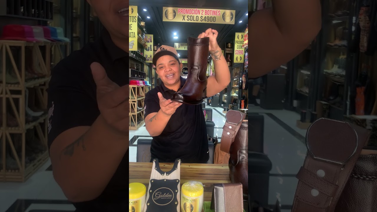Alonso Muñoz cotiza aquí🛍️Envíos 📦 piel de venado 🦌  Golden café. Valentin negro+52479-303-859