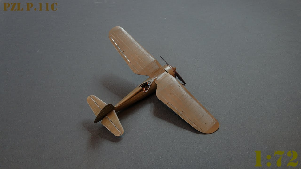 Odcinek 259. IBG Models PZL P.11c. Część 4. Malowanie.