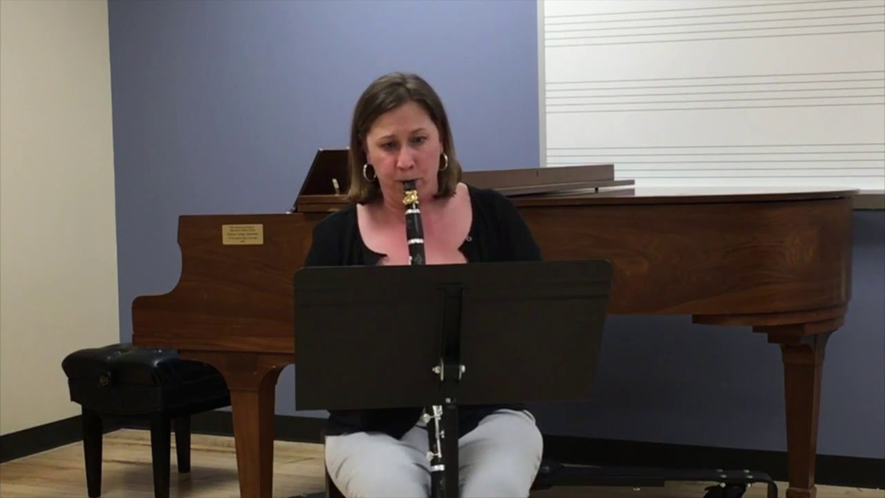 OMEA All-State Etude - Clarinet.  Voxman, p. 42