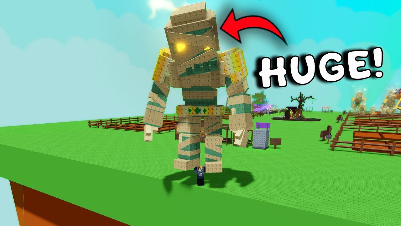 I Got a HUGE MUMMY Using Mummy Army - Grow a Garden