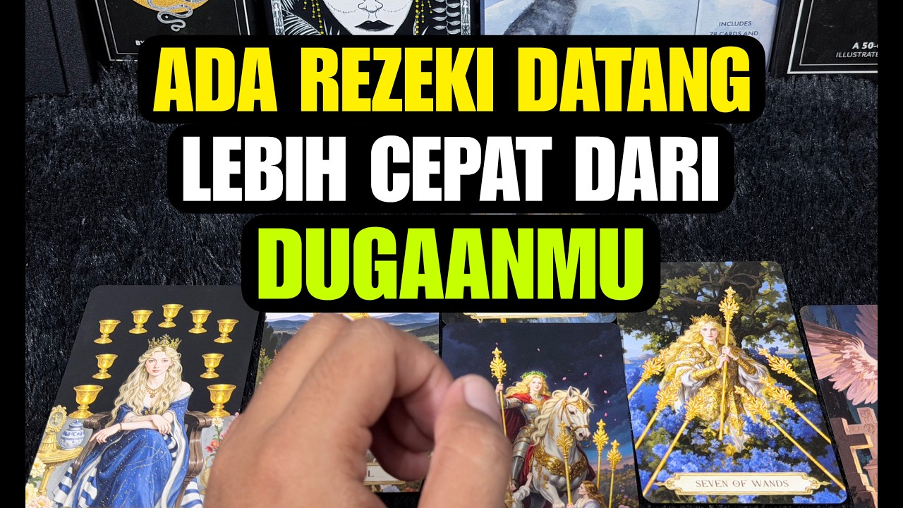 ADA REZEKI DATANG LEBIH CEPAT DARI DUGAANMU