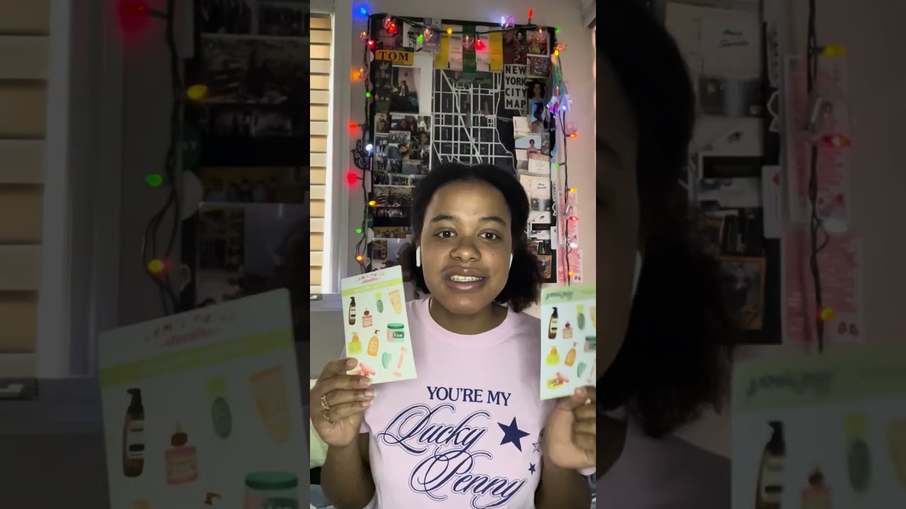 Jamie Paige Doodles Mystery Sticker Pack 🧃☕️🪴🐻 @caarmynjaay 