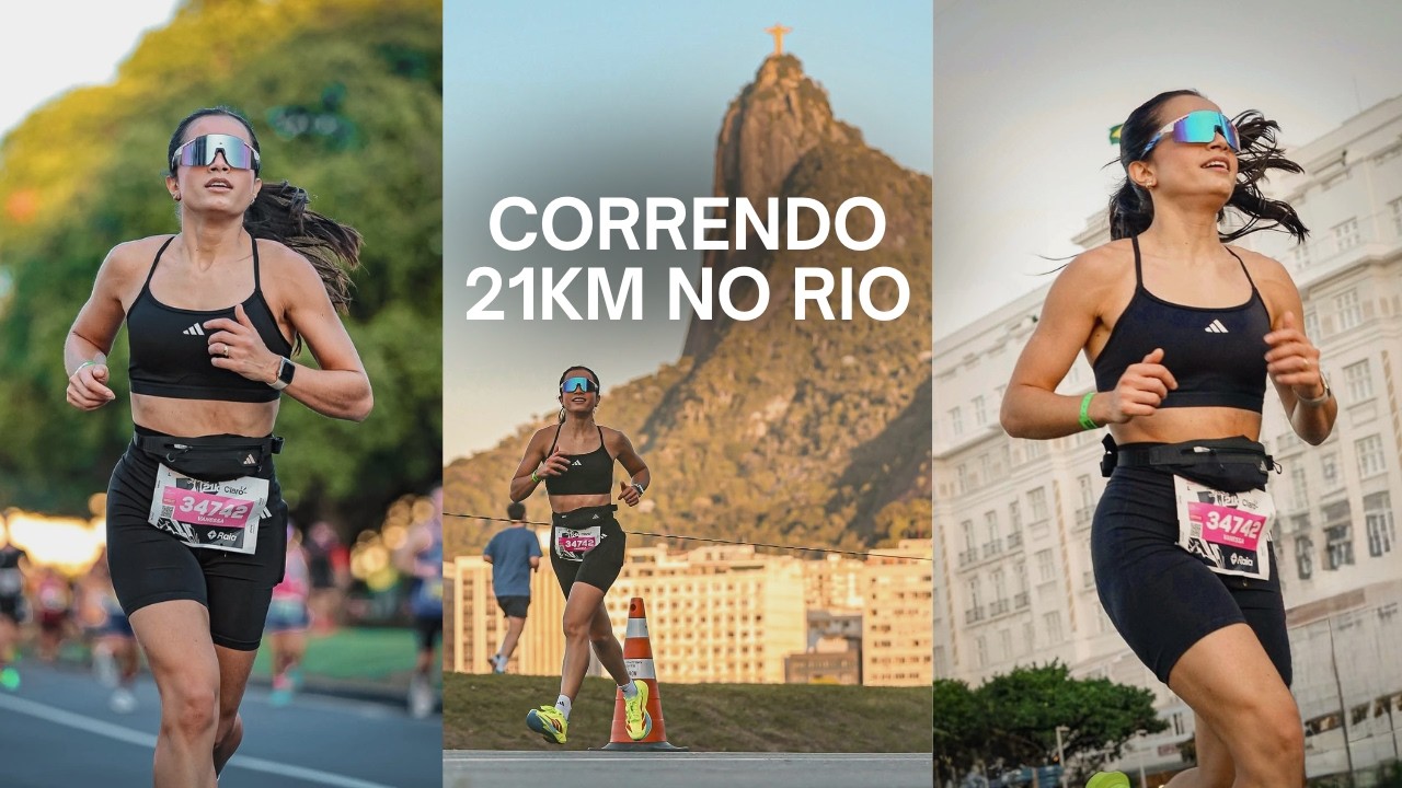 O que eu comi antes da meia maratona, encontrinho com seguidoras e superação no Rio de Janeiro