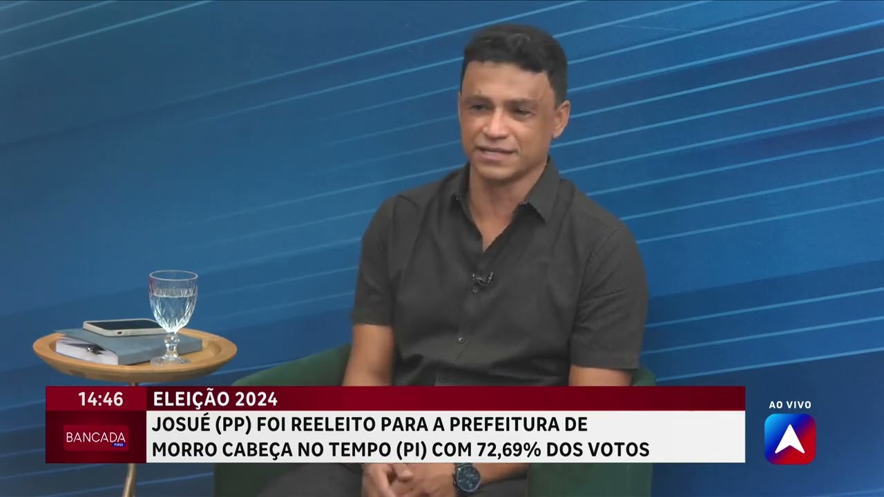 Entrevista com o prefeito reeleito de Morro Cabeça no Tempo-PI