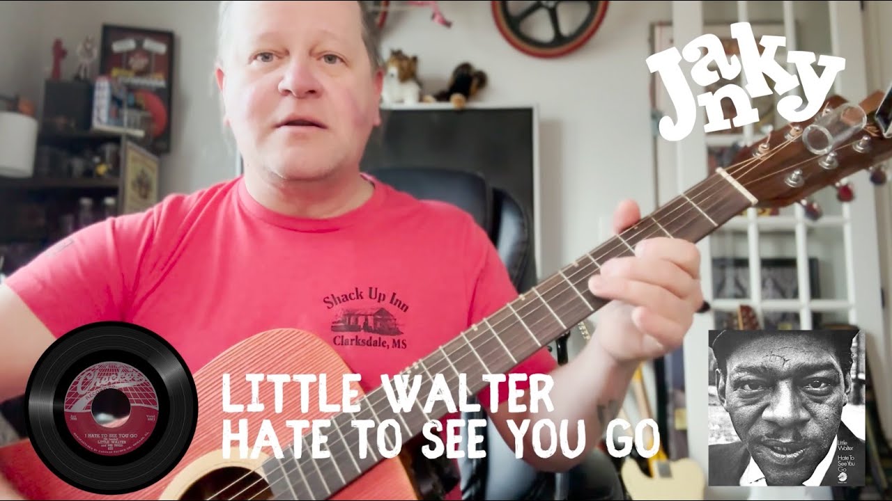 Короткие риффы - Little Walter Hate To See You Go - Разбор риффа в открытом строе G