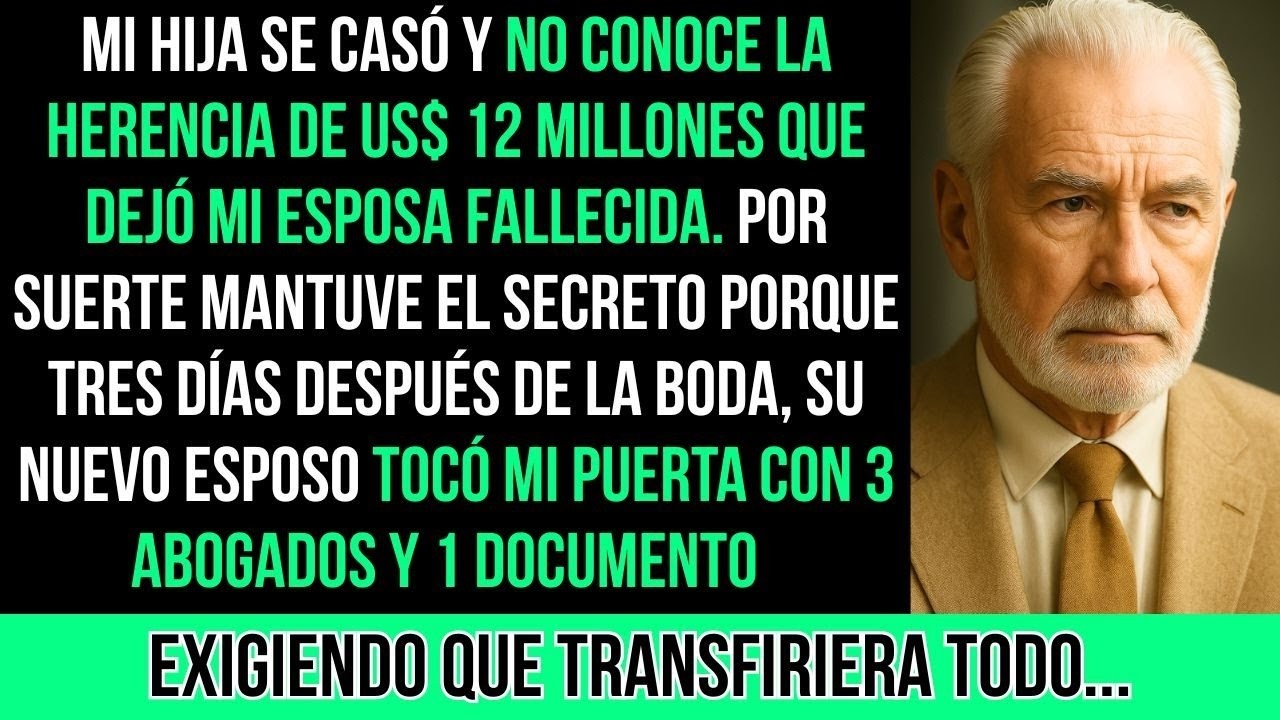 Mi Hija Se Casó Y No Conoce Mi Herencia De US$12 Millones - Entonces...