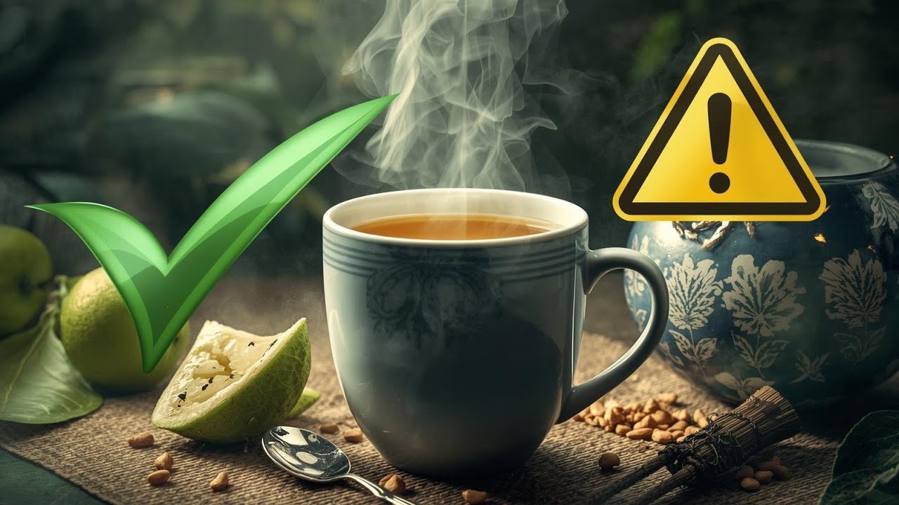 فوائد ورق الجوافة للكحة والزور ✅️ علاج طبيعي ولكن انتبهوا للأضرار ⚠️