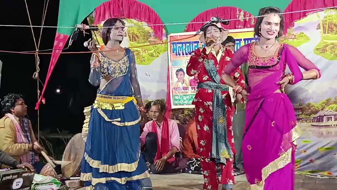 राजा काला साड़ी लइहिया कमर में चुभ जाय// मलखान कहरवा नाच पार्टी ब्रेक डांस// dk nautanki 