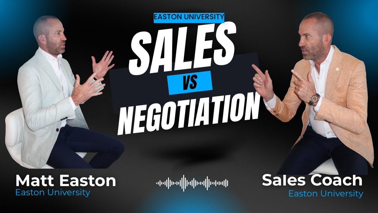 Sales Training vs Negotiation Training with Chris Voss