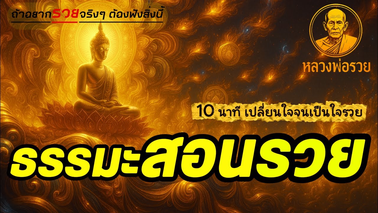 “ถ้าอยากรวยจริง ๆ ต้องฟังสิ่งนี้ – 10 นาที ที่จะเปลี่ยนความจนในใจคุณ”::หลวงพ่อรวย