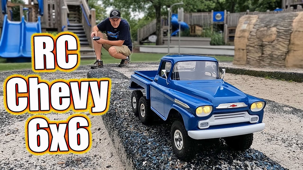 6x6 RC Crawler Any Fun? FMS Chevrolet Apache