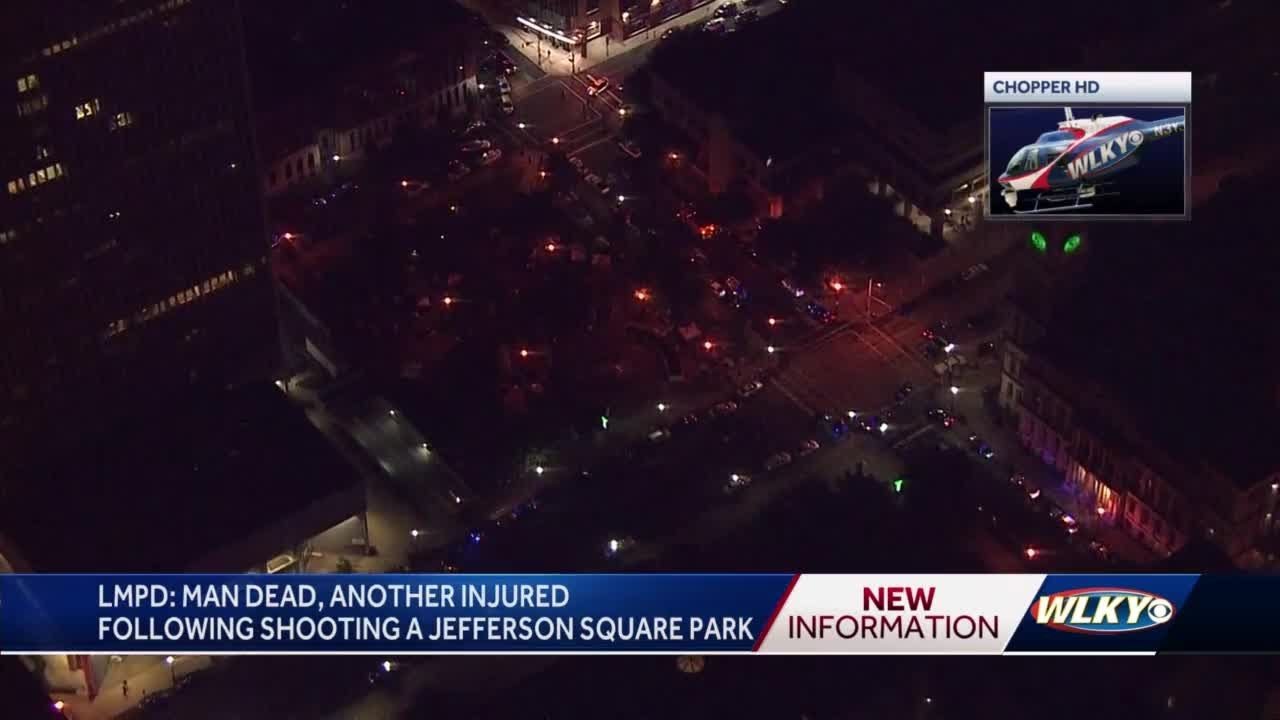 Tents being cleared out at Jefferson Square following deadly shooting