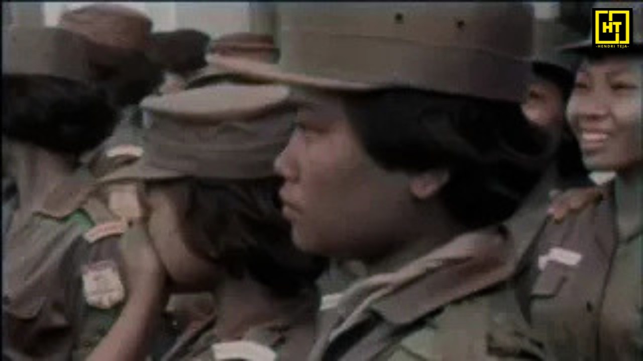 Video Asli | SUKARELAWAN WANITA OPERASI DWIKORA GANYANG MALAYSIA (1964-1966) | Konfrontasi Indonesia