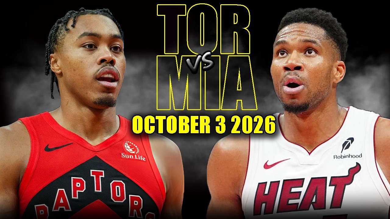 Miami Heat vs Toronto Raptors Full Game Highlights - October 3, 2026 | NBA Preseason