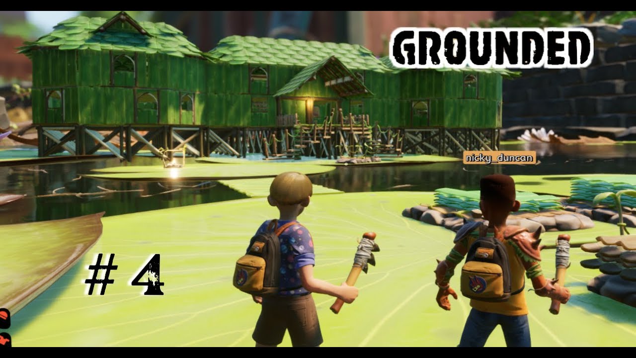 Completing the Hedge Lab quest - Grounded