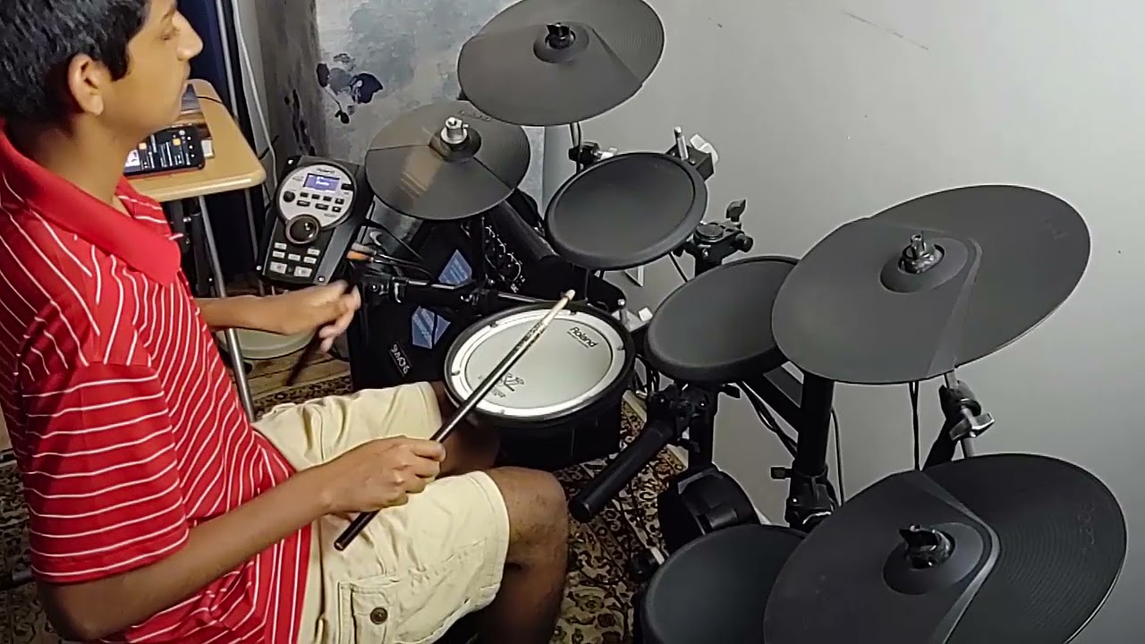 DHUN Musical Group | Sonit Ambashta | Drum cover of Jai Ho | Performing at Global Concert