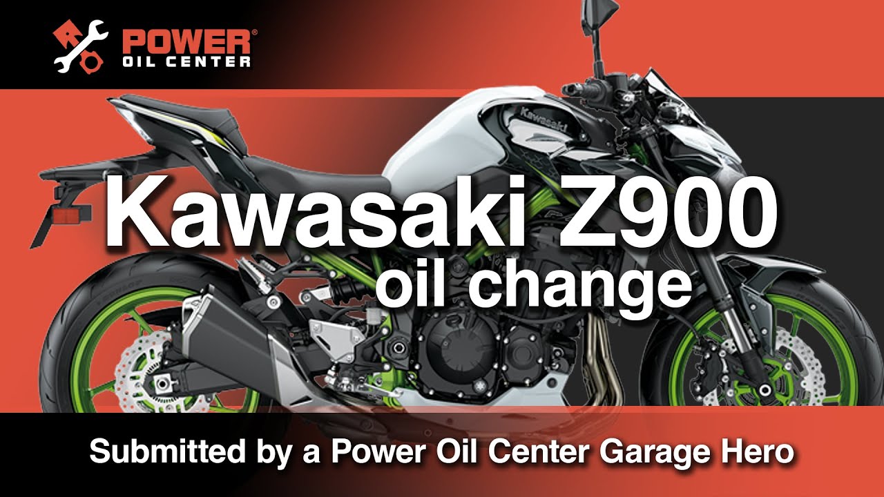 How to Change Oil on a Kawasaki Z900 - Easy Version!