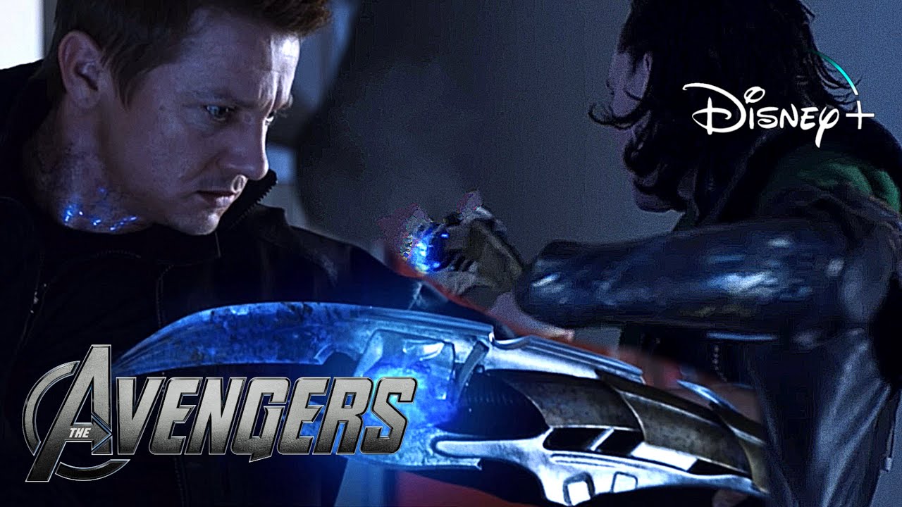 The Avengers | Loki Uses The Mind Stone Scene | Disney+ [2012]