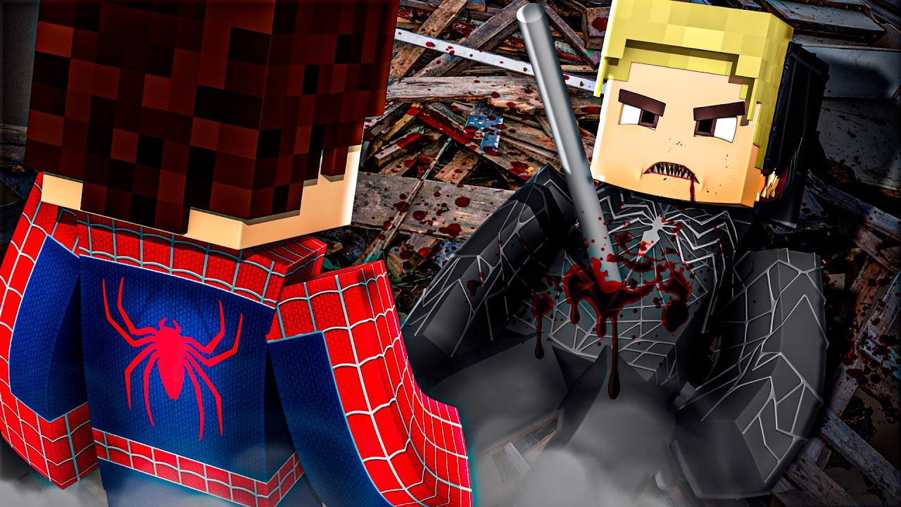 Minecraft: MENINO ARANHA - DERROTEI O VENOM #35