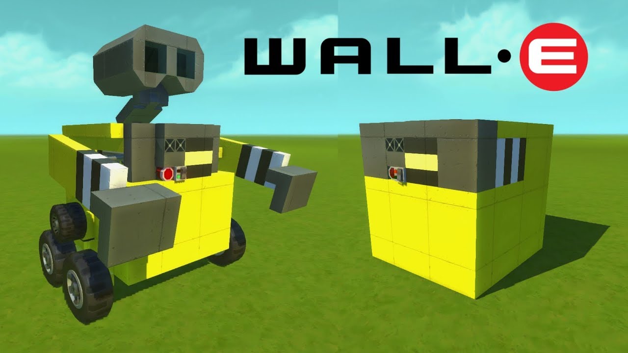 WALL-E És Sok Más! | Scrap Mechanic