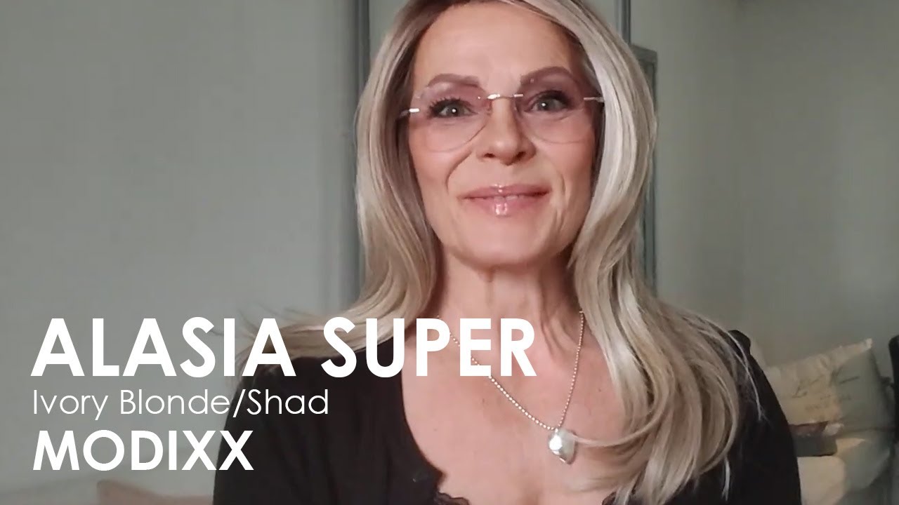 Tiina's Wig Review - Alasia Super by Ellen Wille in Ivory Blonde/Shad
