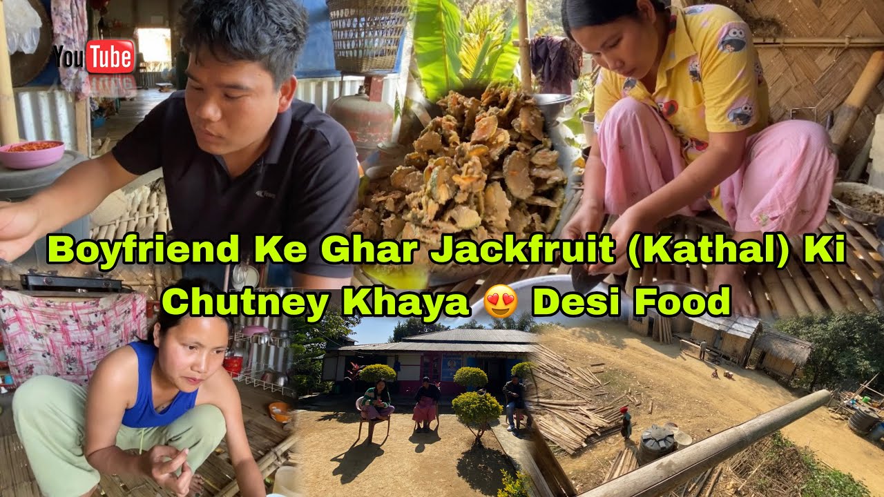 After Long Time BF Ke Ghar Jackfruit Chutney 😋 | Simple Desi Life 