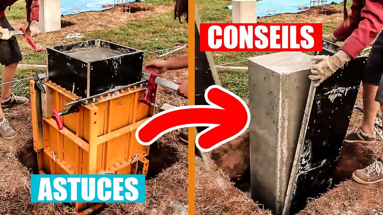 Réussir ses plots de fondation en béton armé - LPMDP #33