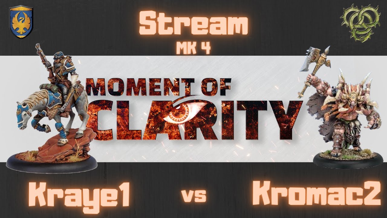 [PL] Kraye [Cygnar] vs Kromac [Circle] - pierwsze podrygi MK4