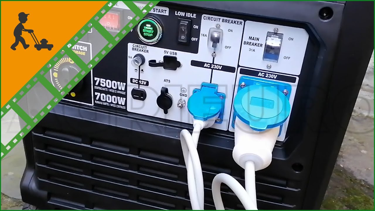 Geotech-Pro PTGA 9000 Single-Phase Inverter Generator 7.0 kW- Silenced  - Customer's video