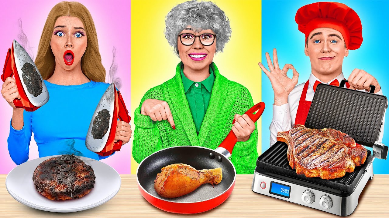 Кулинарный Челлендж: Я против Бабушки | Сумасшедший челлендж от Multi DO Challenge
