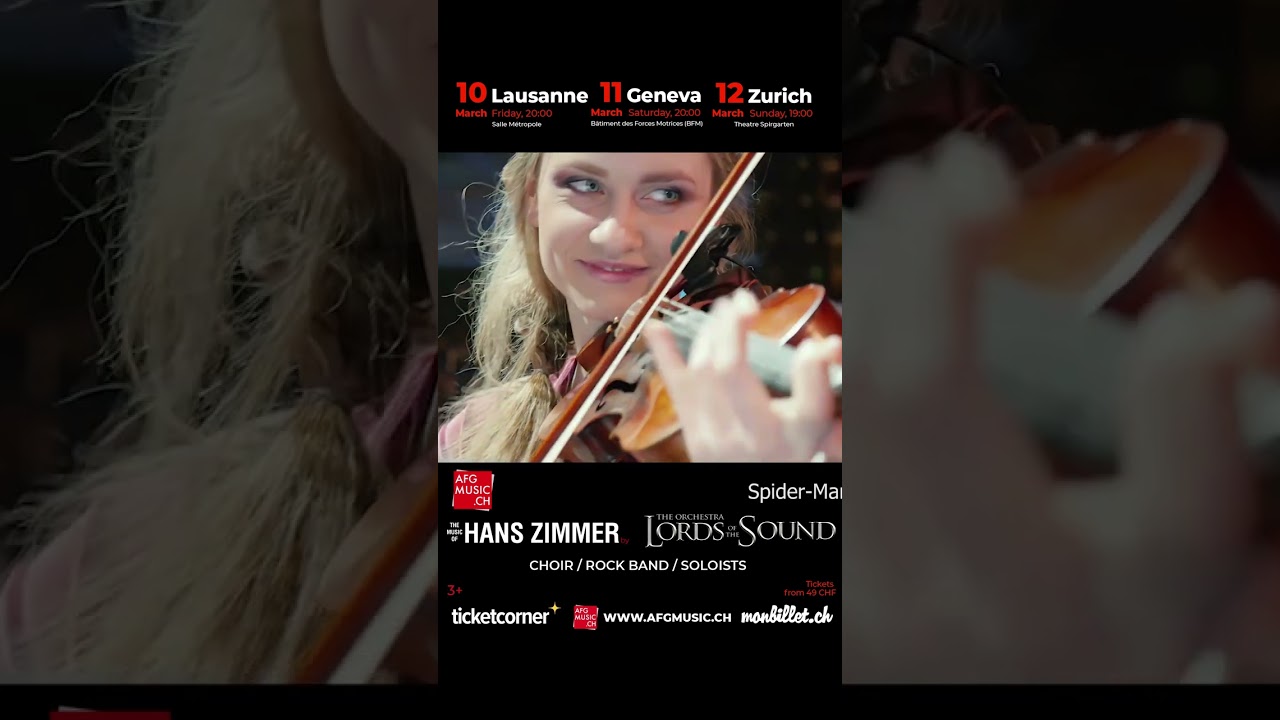 Music of Hans Zimmer by Lords of The Sound orchestra in Switzerland