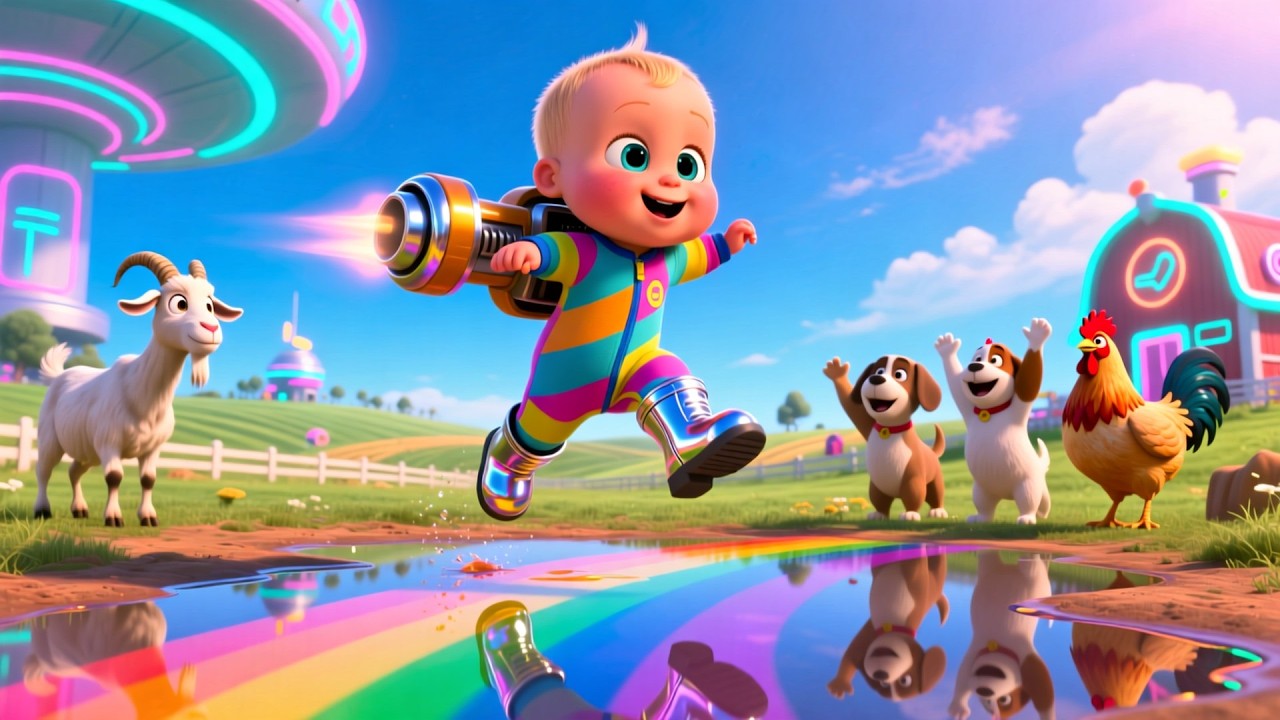 Farm ABC Learning Time 🐄🔤 | ABC Song for Kids | Preschool Educational Video