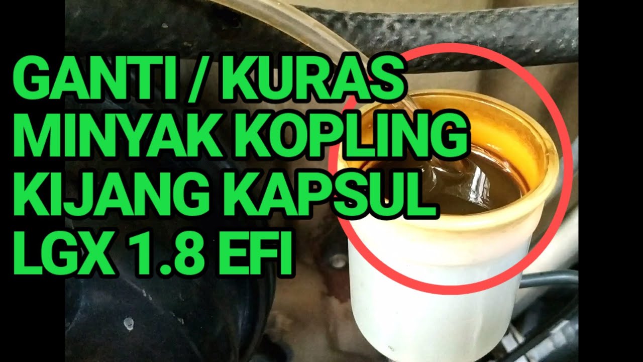 CARA MUDAH GANTI MINYAK KOPLING MOBIL • Ganti Minyak Kopling Kijang LGX 1.8 EFI.