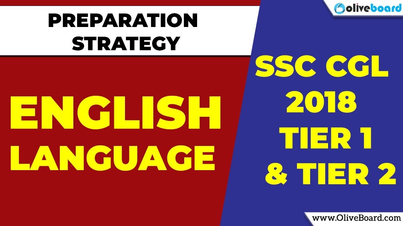 SSC CGL 2018 English Preparation Strategy | How To Score In English Tier-1 & Tier-2