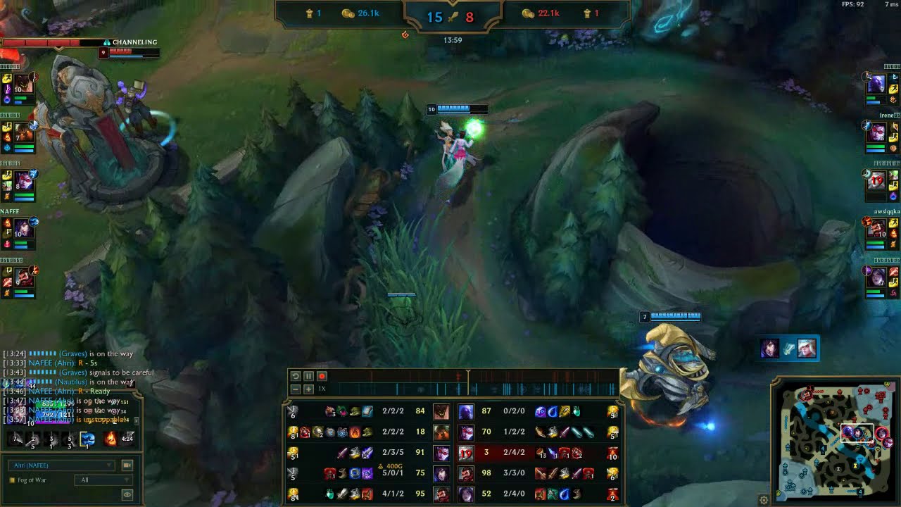 Electrocute Ahri vs Ryze