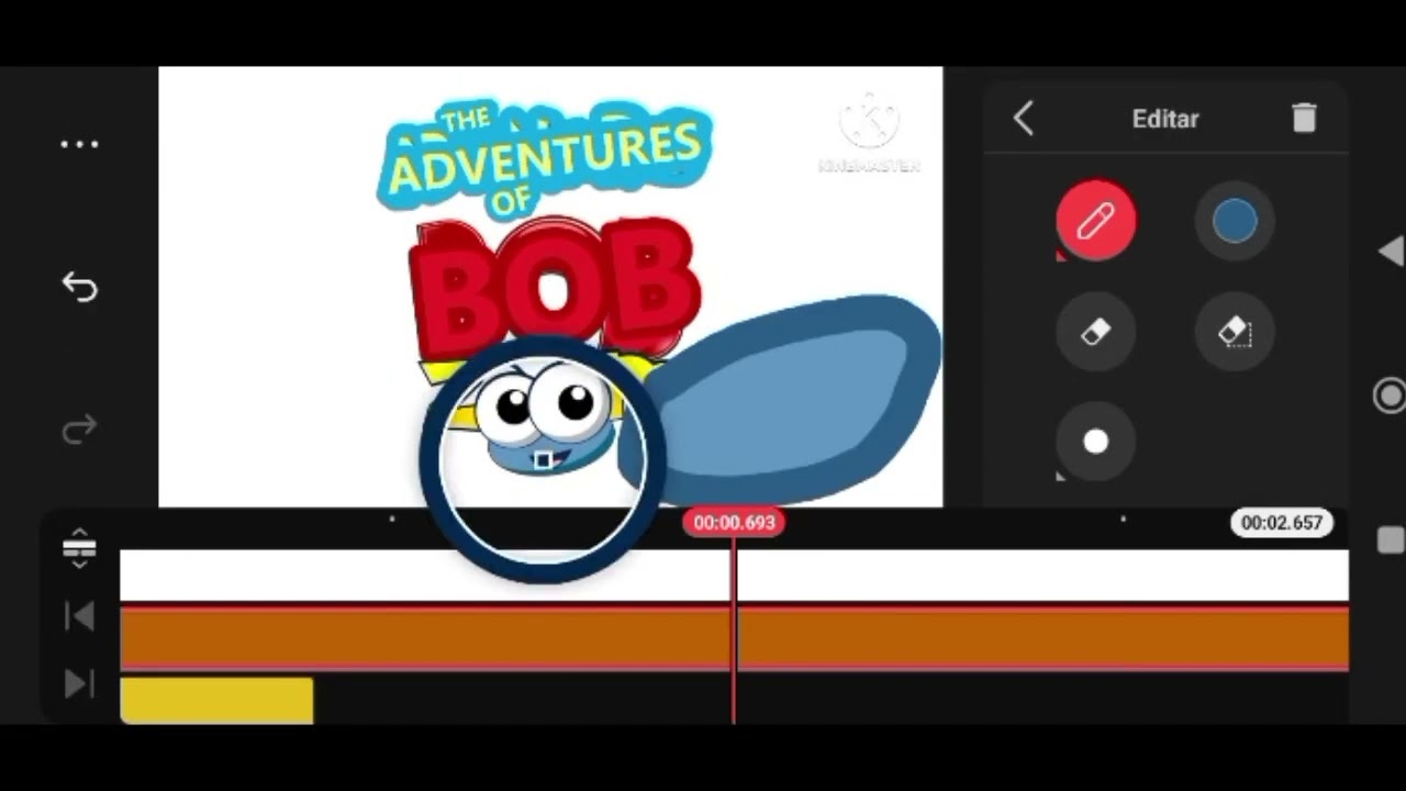 The Adventures of Bob Zoom Logo Remake KineMaster Speedrun Be Like x40 Speed @JJPBR2026 
